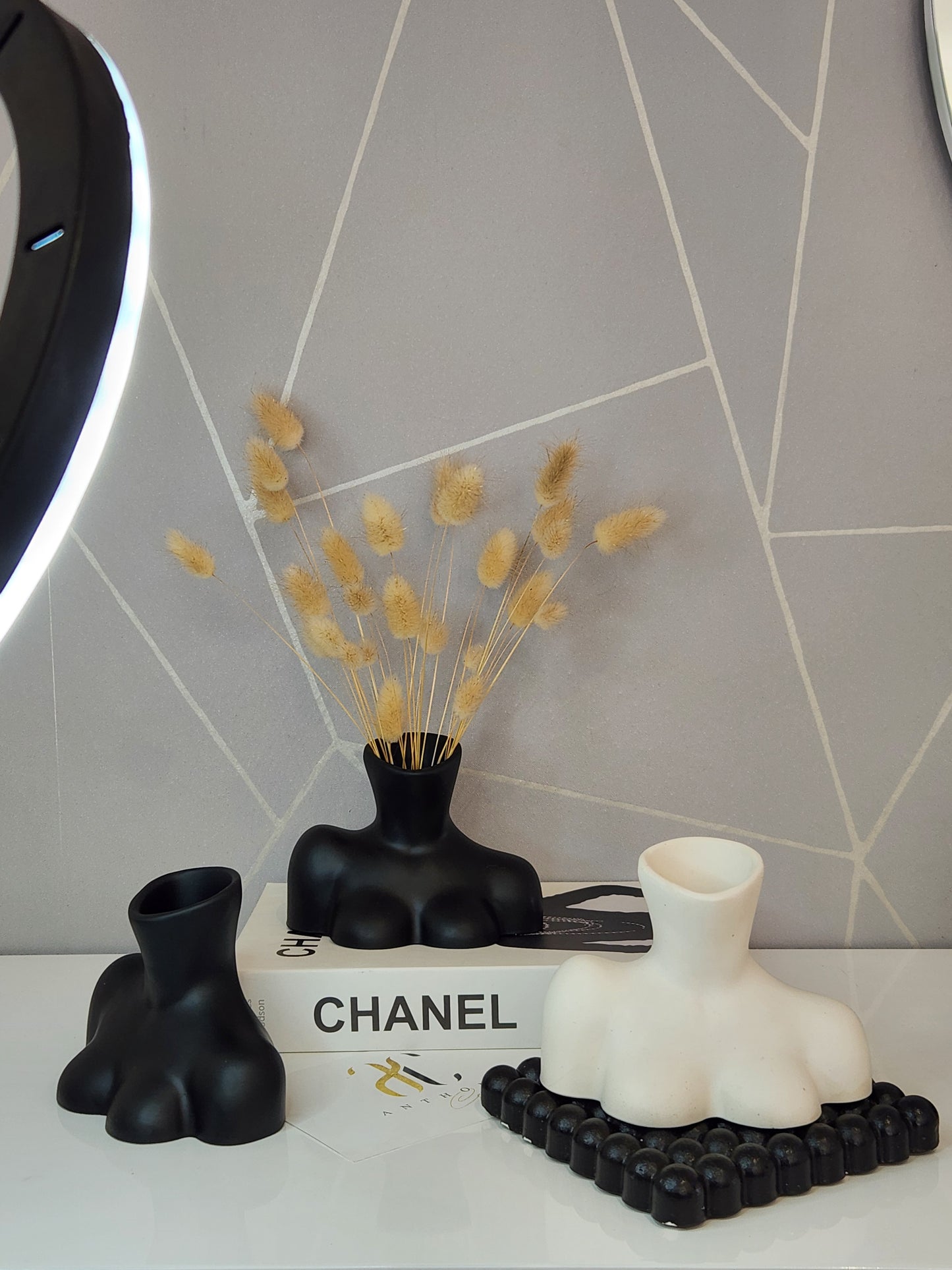 Half Body Vase