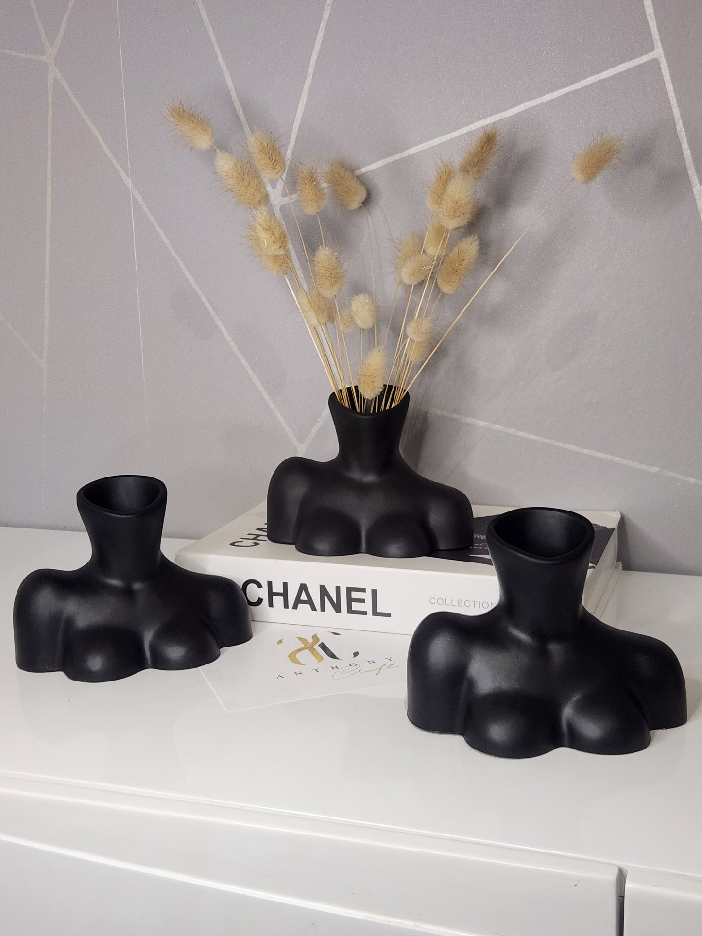 Half Body Vase