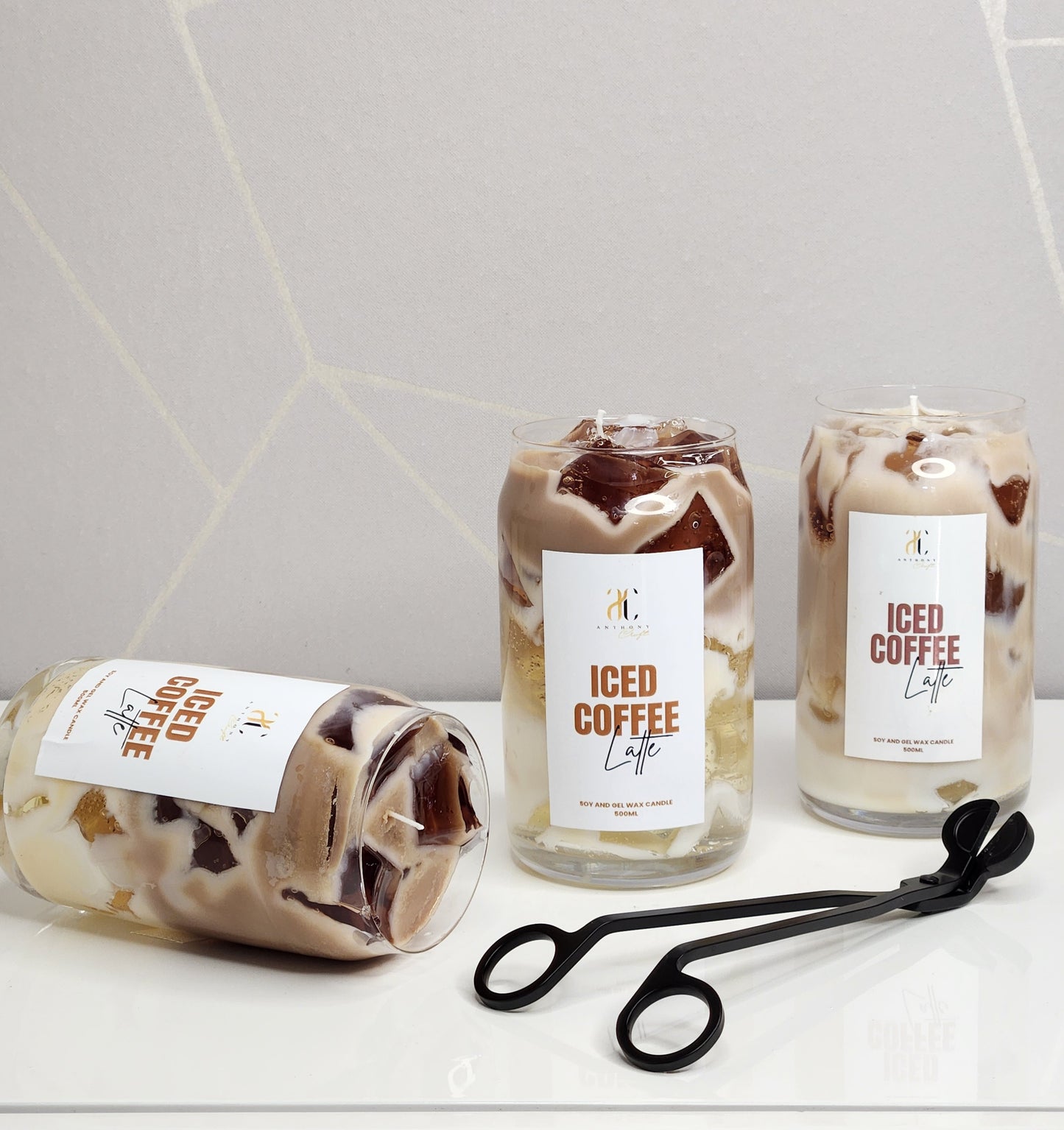 Iced Coffee Latte Candle