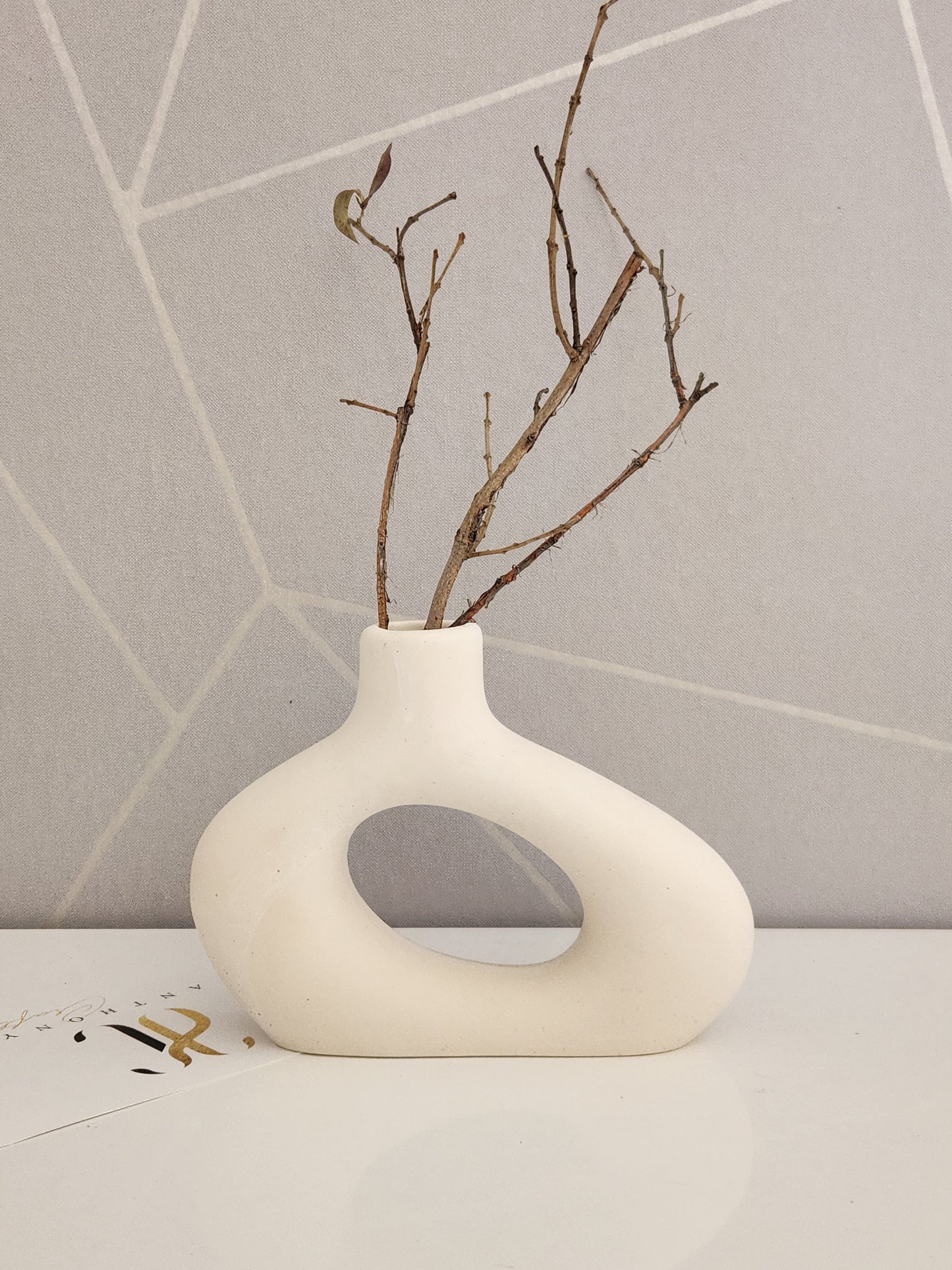 Modern Style Donut Vase