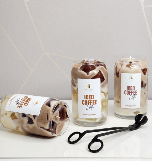 Iced Coffee Latte Candle