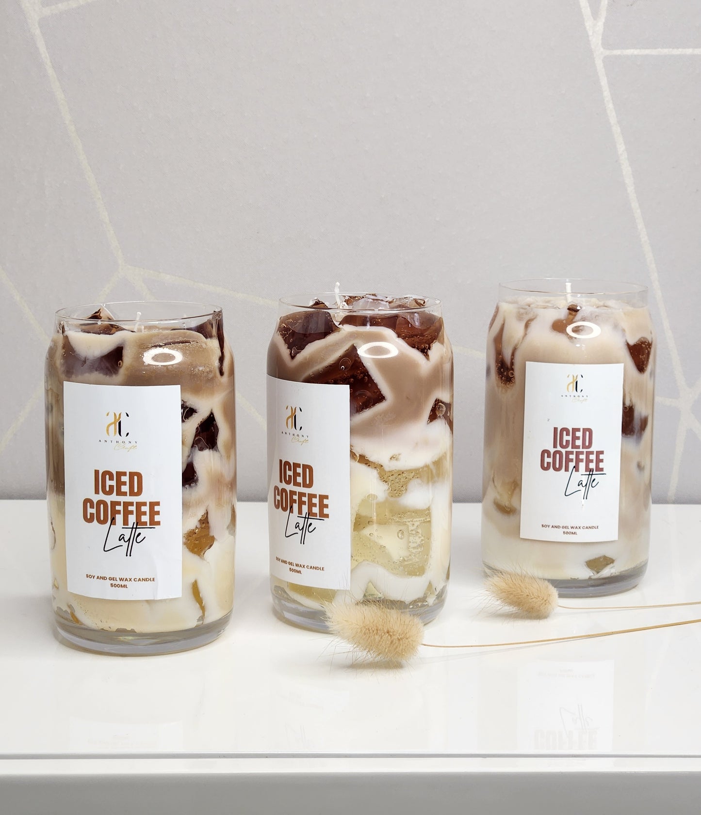 Iced Coffee Latte Candle